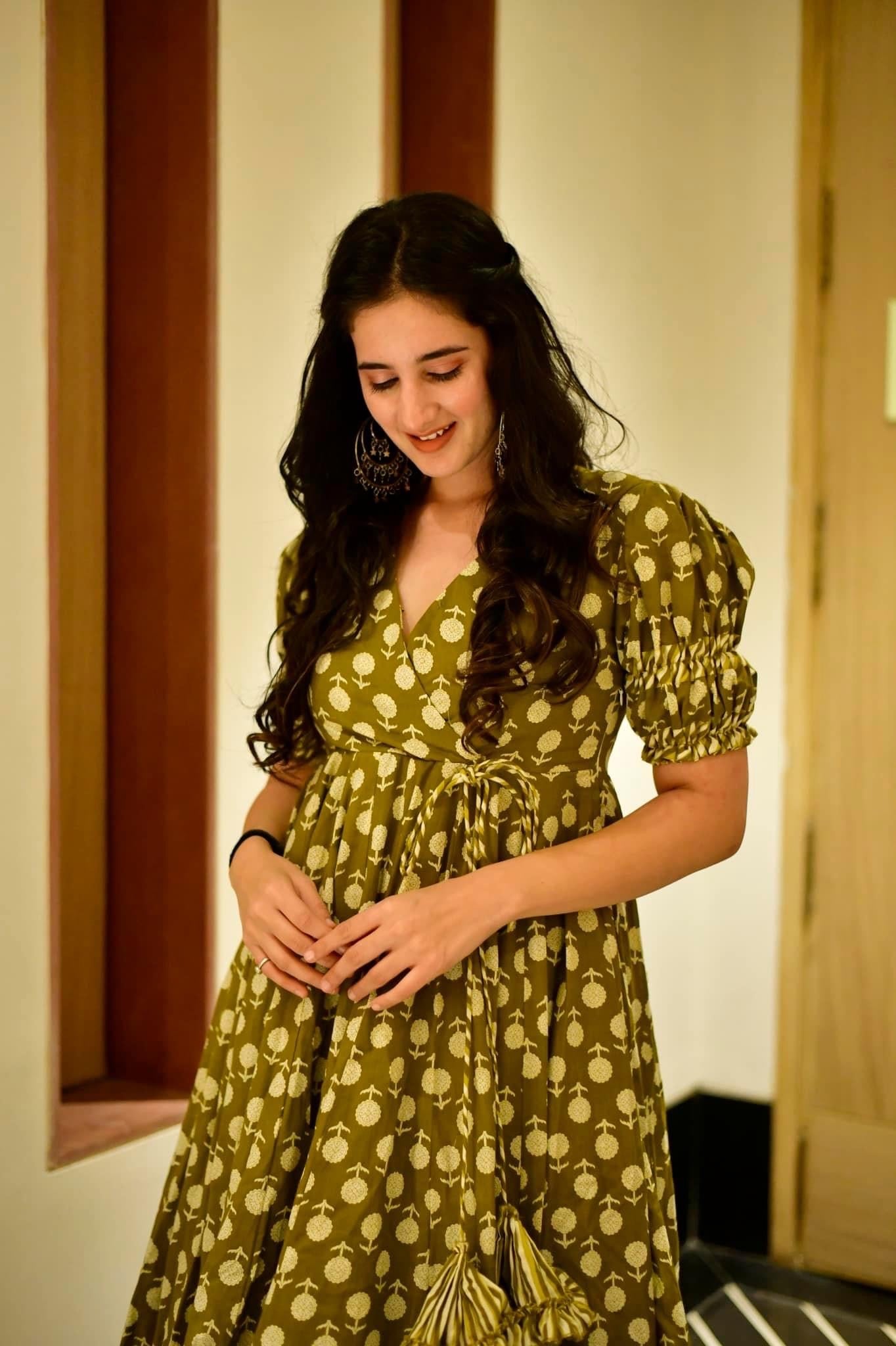 Green birch cotton suit set